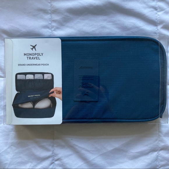 Monopoly Travel Bra and Underwear Pouch - Picture 7 of 8